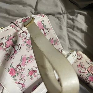 Marie loungefly backpack and wallet